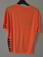 NEW PLEIN SPORT SWIM MEN’S JUMO GRAPHIC T-SHIRT ORANGE LARGE RRP£90