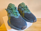 ADIDAS OZWEEGO TRAINERS NAVY GREEN MEN'S UK 11 USED GRADE B NO BOX RRP £110