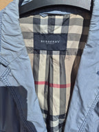 BURBERRY LONDON MEN'S LIGHT BLUE LIGHTWEIGHT JACKET SIZE MEDIUM USED AUTHENTIC RRP £695