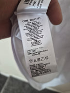 DONDUP MENS WHITE LOGO GRAPHIC T SHIRT SIZE XXL BRAND NEW MADE IN ITALY RRP £150