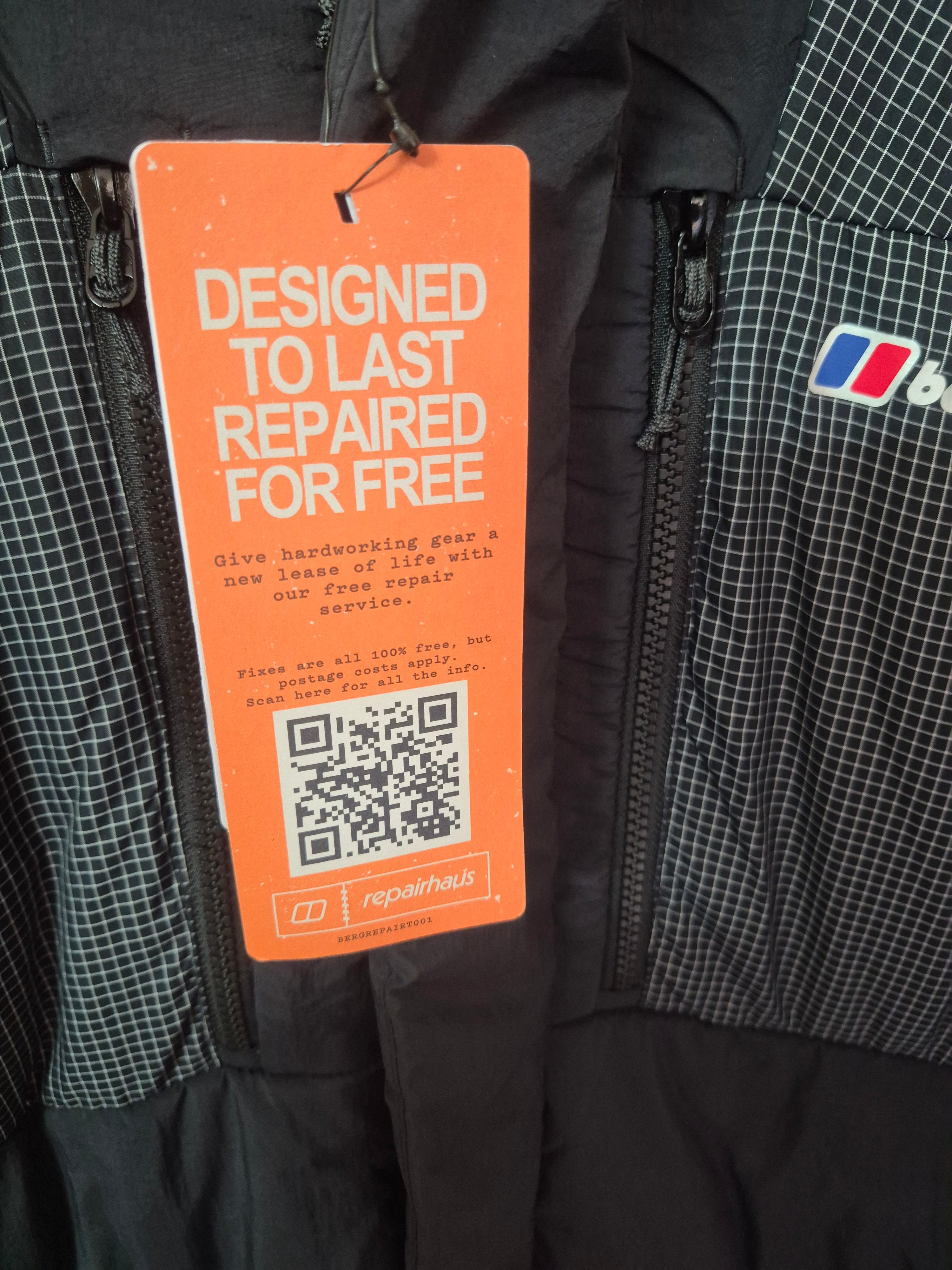BERGHAUS MEN'S INSULATED PUFFER JACKET BLACK 3XL BRAND NEW WITH TAGS RRP £220
