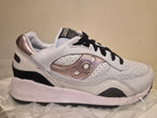 SAUCONY JAZZ ORIGINAL WHITE ROSE GOLD TRAINERS UK 4.5/5/5.5 NEW NO BOX RRP £95