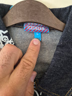 ICECREAM RUNNING DOG DENIM JACKET – DARK INDIGO – SIZE MEDIUM/LARGE RRP:£320