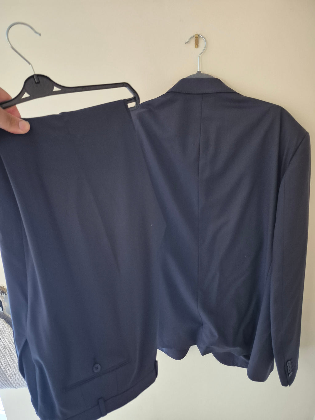 PAL ZILERI NAVY WOOL FULL SUIT MEN'S IT 64 UK 54R NEW WITH TAGS £1300RRP