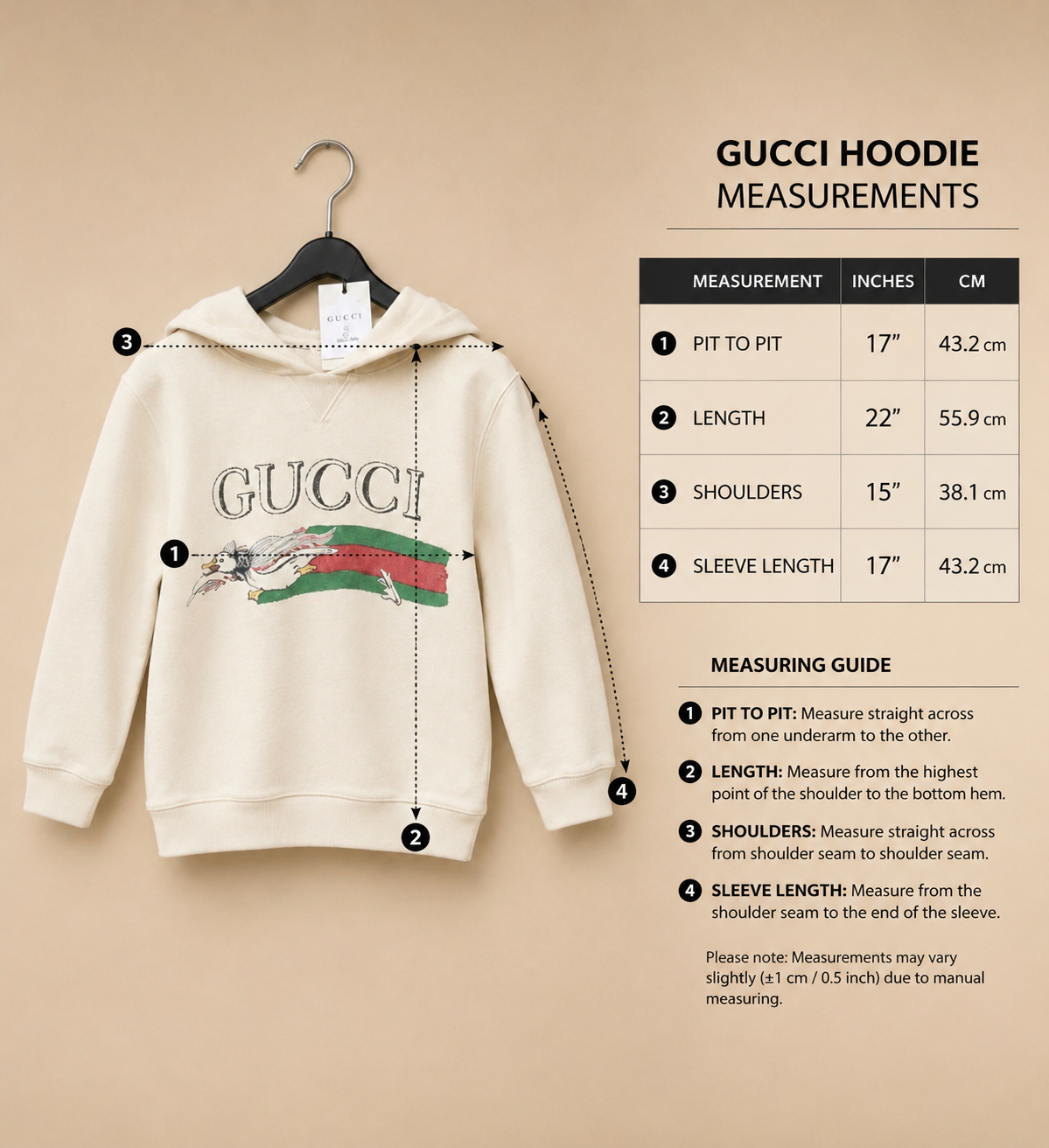 GUCCI x PETER RABBIT KIDS LOGO HOODIE WHITE CREAM SIZE 8  (7-8 YEARS OLD) NEW WITH TAGS RRP £450