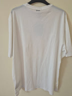 NEW HERNO MEN’S STRETCH COTTON POCKET T-SHIRT WHITE 2XL RRP£140