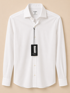 NEW CALIBAN SKINLIKE WOMEN’S STRETCH REGULAR FIT SHIRT WHITE SIZE 38 UK10