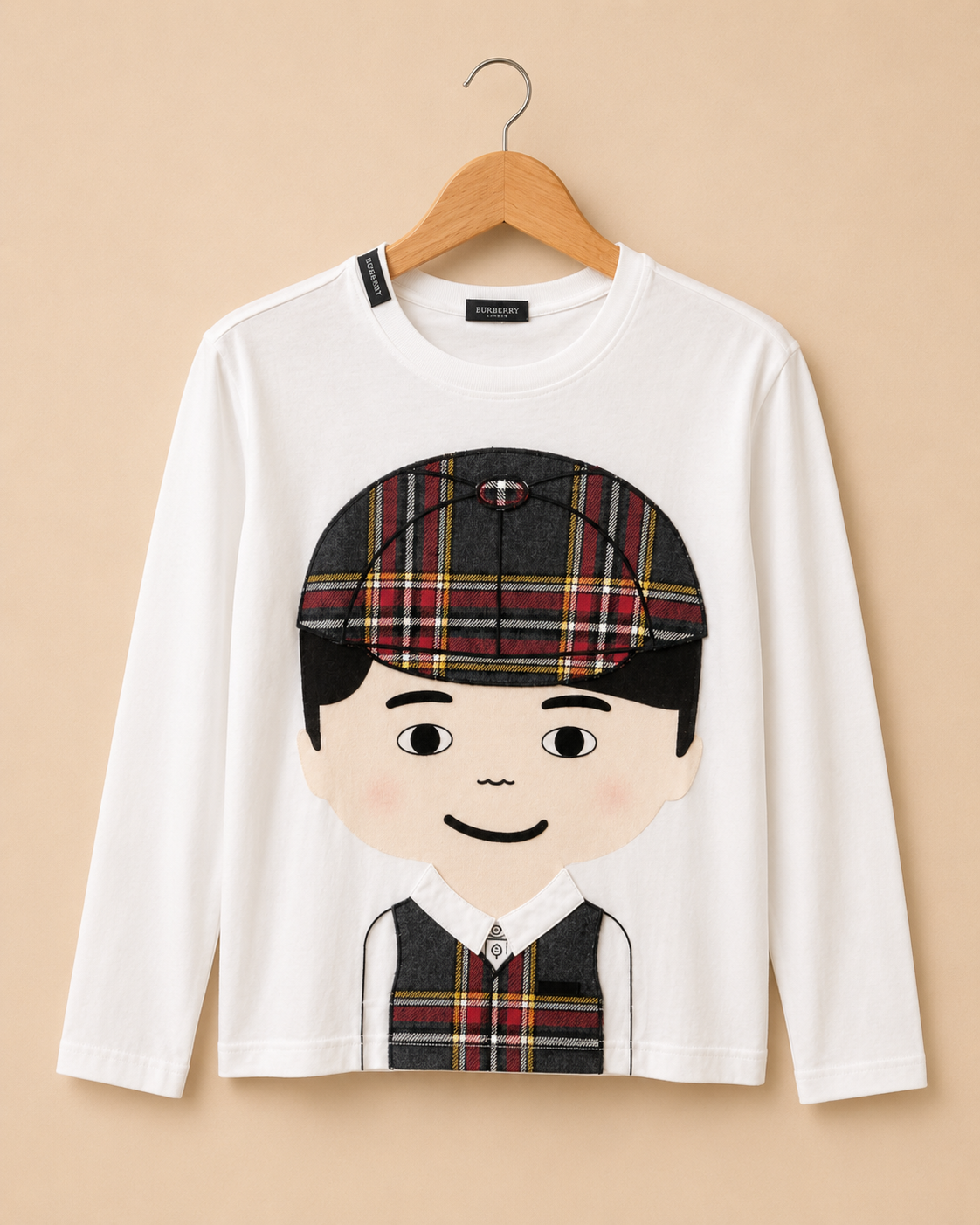 D&G DOLCE & GABBANA GIRLS LONG SLEEVE GRAPHIC T-SHIRT UK 4 YEARS BRAND NEW WITH TAGS RRP £180