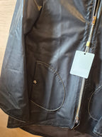 HERNO LAMINAR WATERPROOF HOODED JACKET BLACK AGE 14 / WOMEN'S XS NEW WITH TAGS RRP £595