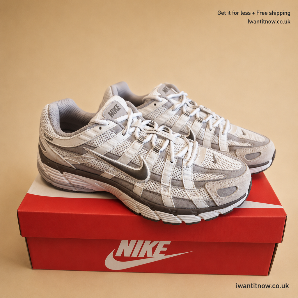 NIKE P-6000 PHANTOM / MINK BROWN TRAINERS UK 7.5 MEN'S OR WOMEN'S EU 42 BRAND NEW WITH FULL BOX RRP £110