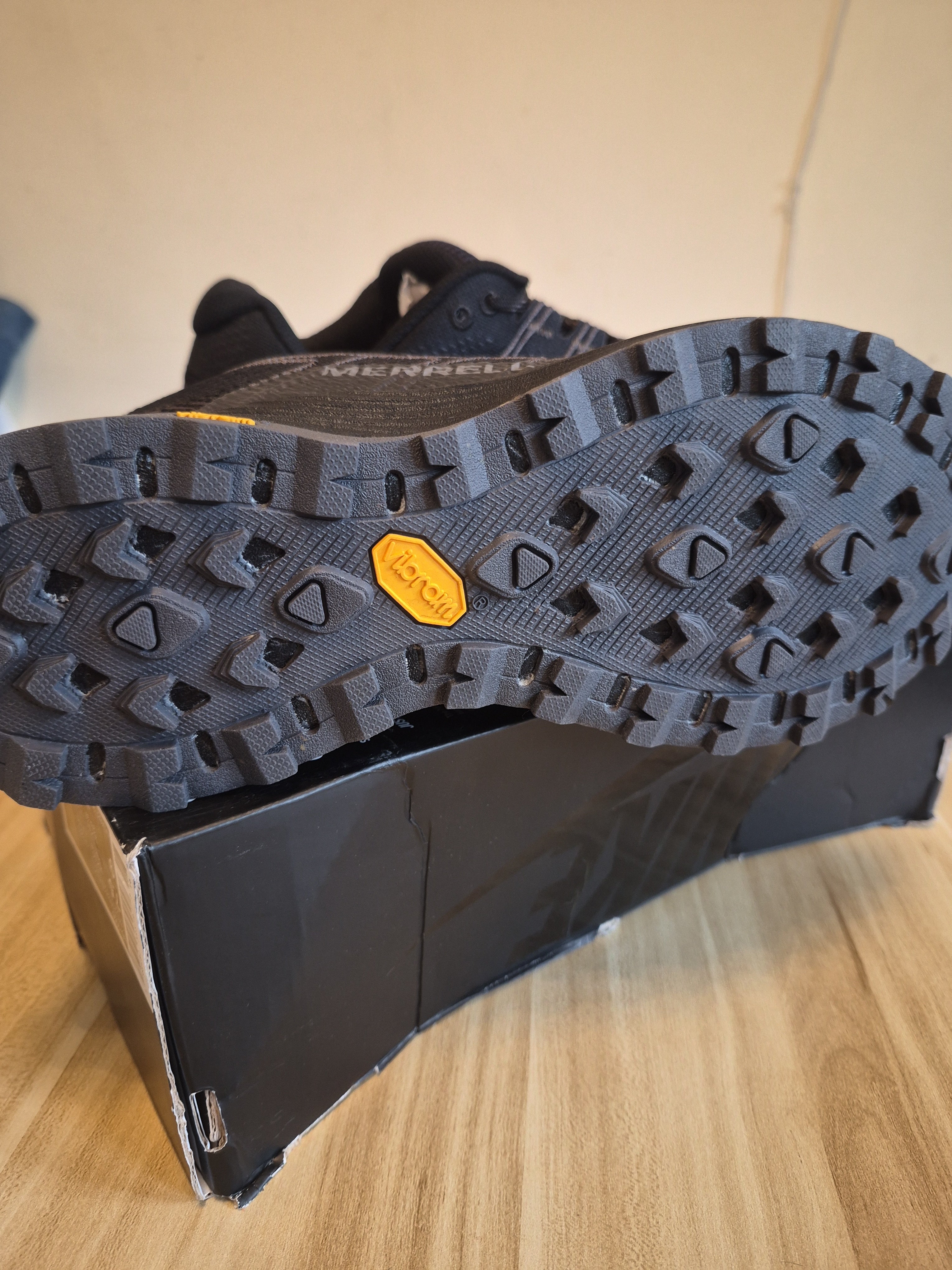 MERRELL MORPHLITE WOMEN'S TRAIL RUNNING SHOES UK 6.5 BLACK BRAND NEW NO BOX RRP £120