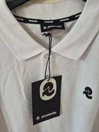 NEW INVICTA MEN’S BIG LOGO COTTON POLO SHIRT WHITE XXL RRP£70