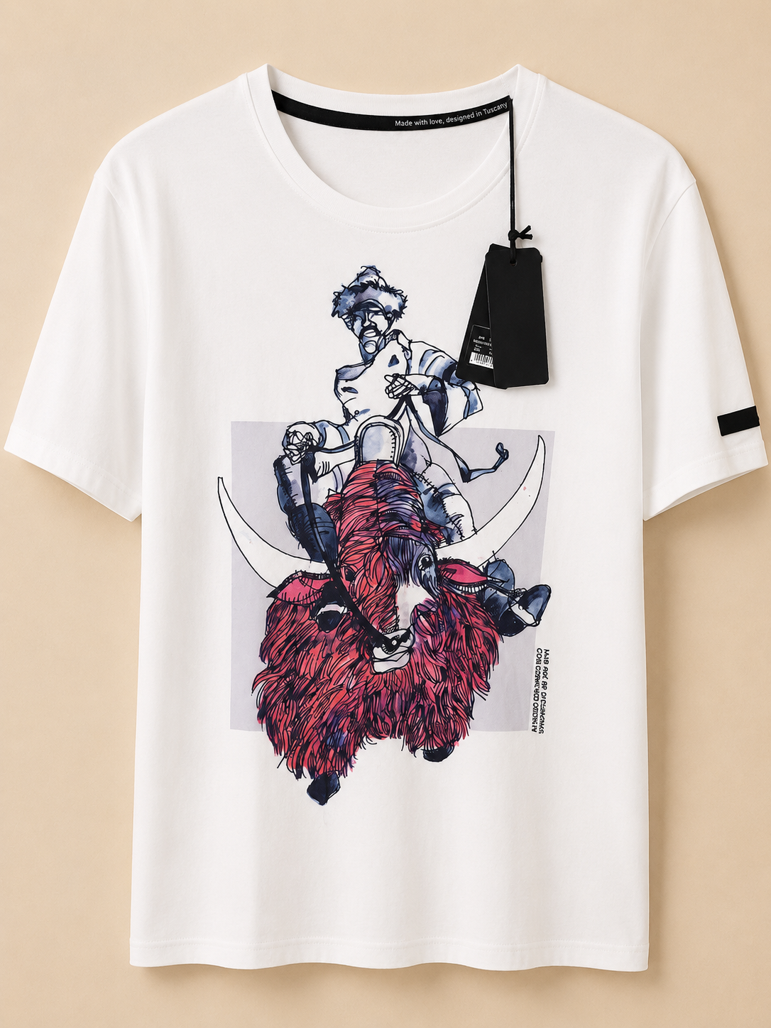 NEW RRD ROBERTO RICCI DESIGNS MARCO POLO GRAPHIC T-SHIRT WHITE XXL RRP£110