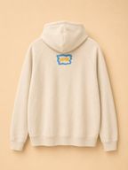 MENS ICECREAM BY BILLIONAIRE BOYS CLUB FULL ZIP HOODIE CREAM LARGE RRP £140