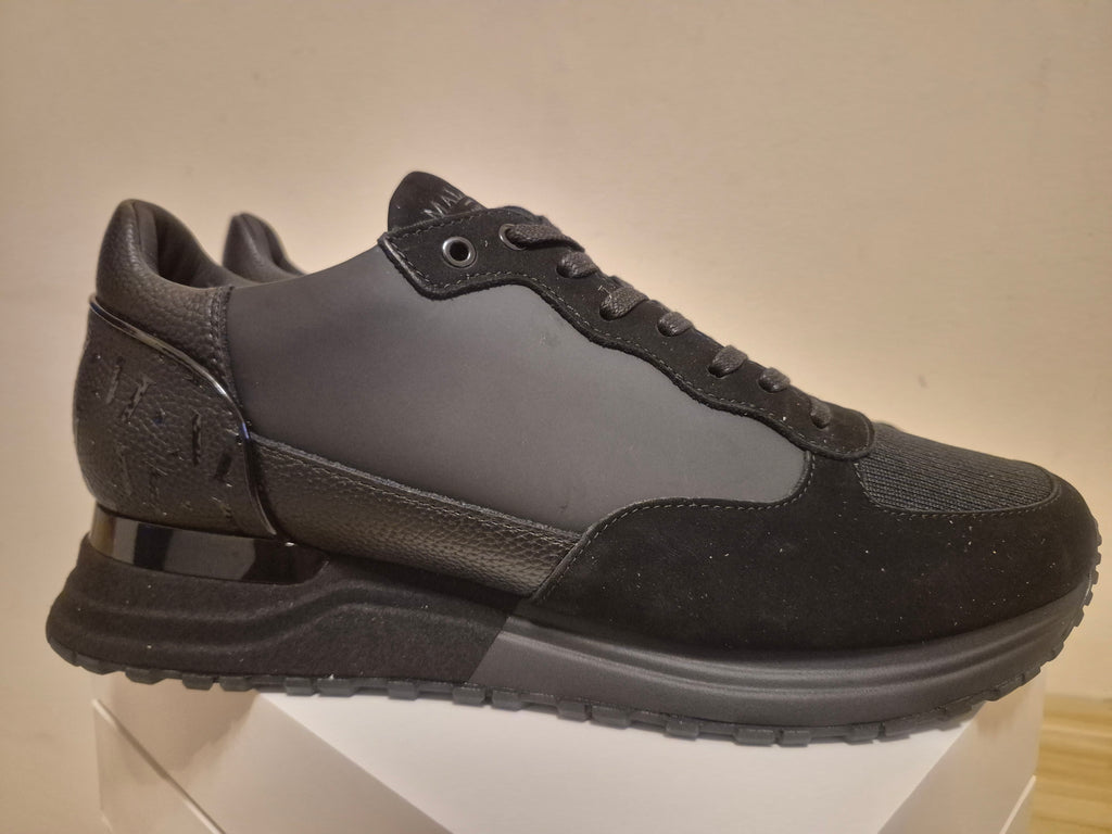 MALLET LONDON DIVER 2.0 TRIPLE BLACK TRAINERS MEN'S UK 11 BRAND NEW NO BOX RRP £175
