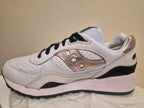 SAUCONY JAZZ ORIGINAL WHITE ROSE GOLD TRAINERS UK 4.5/5/5.5 NEW NO BOX RRP £95