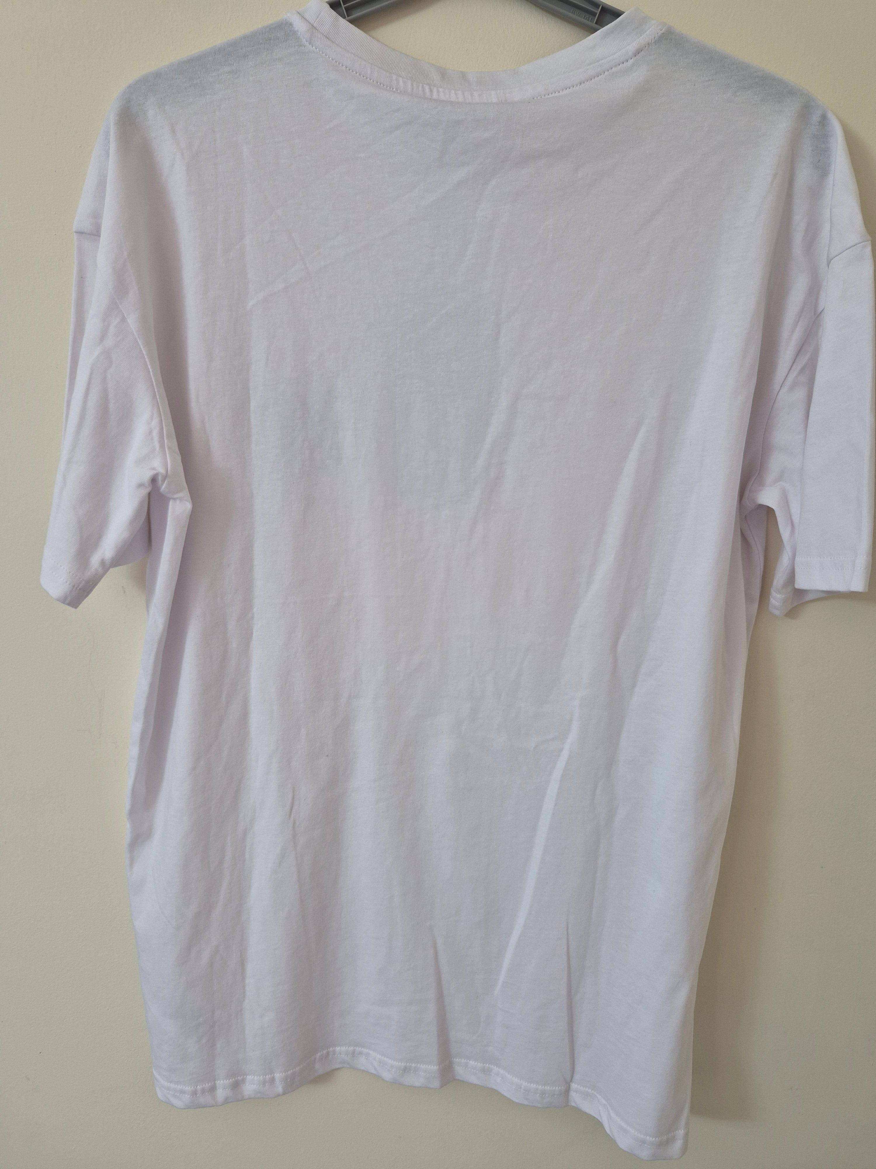 PLEIN SPORT SWIM WHITE LOGO T-SHIRT MEN'S SIZE M BRAND NEW WITH TAGS RRP£150