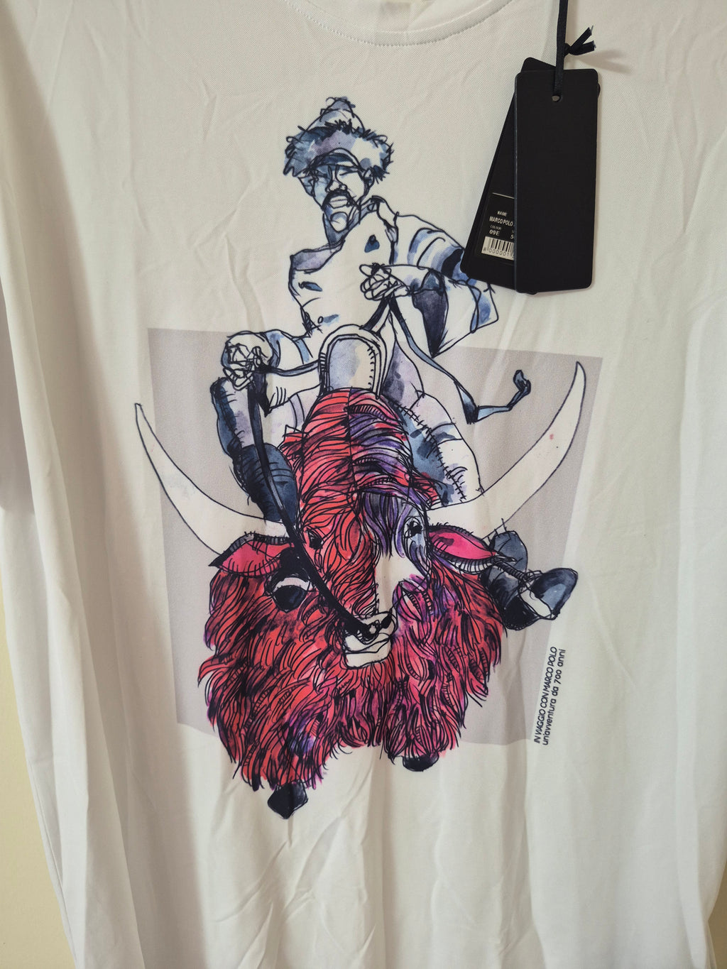 NEW RRD ROBERTO RICCI DESIGNS MARCO POLO GRAPHIC T-SHIRT WHITE XXL RRP£110