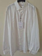 NEW SELECTED HOMME MEN’S SLIM ETHAN FORMAL SHIRT 17.5 NECK SIZE XL WHITE