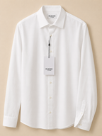 NEW SELECTED HOMME MEN’S SLIM ETHAN FORMAL SHIRT 17.5 NECK SIZE XL WHITE