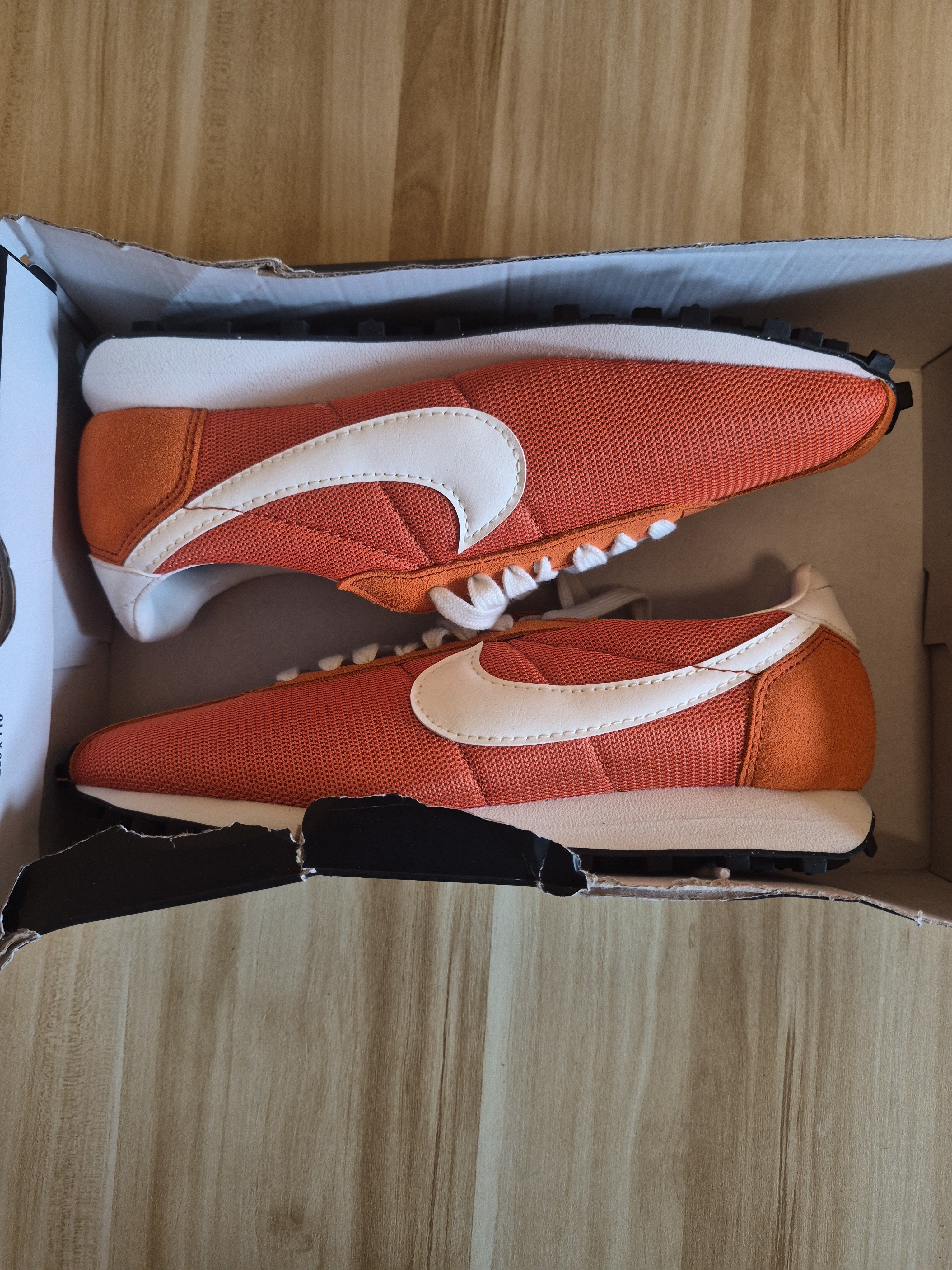 NIKE LD-1000 CAMPFIRE ORANGE/SAIL/BLACK UK 6.5 MEN'S / WOMEN'S NEW HALF BOX RRP £89.99
