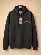MENS FOOTPATROL BLACK GRAPHIC HOODIE SIZE SMALL 100% COTTON RRP £80