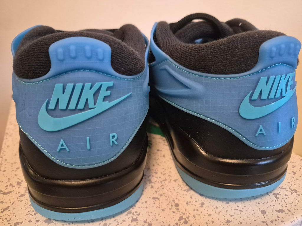 NIKE AIR JORDAN 4 RM BLACK GAMMA BLUE UK 11.5 EU 47 NEW IN BOX RRP £135