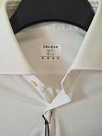 NEW CALIBAN SKINLIKE WOMEN’S STRETCH REGULAR FIT SHIRT WHITE SIZE 38 UK10