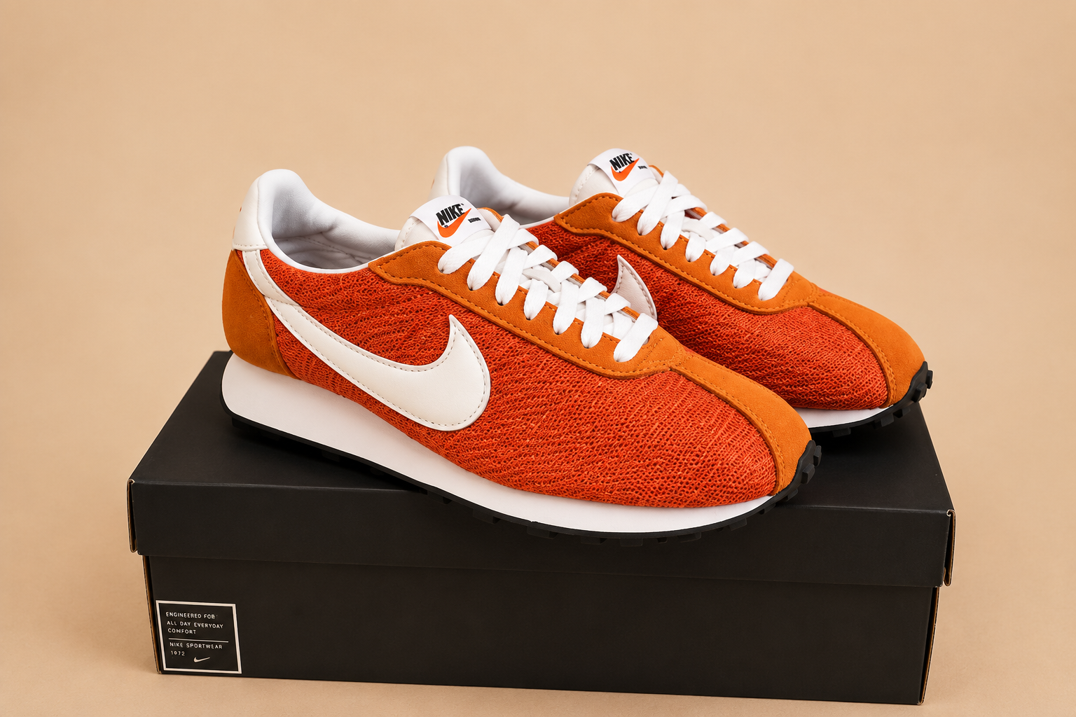 NIKE LD-1000 CAMPFIRE ORANGE/SAIL/BLACK UK 6.5 MEN'S / WOMEN'S NEW HALF BOX RRP £89.99