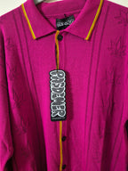 PAS DE MER ITALIAN WOOL BLEND KNIT CARDIGAN SMALL PINK MADE IN ITALY NEW RARE
