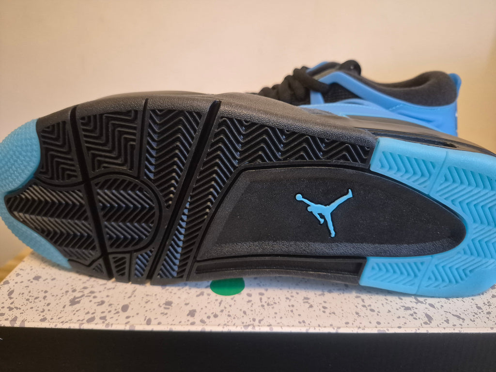NIKE AIR JORDAN 4 RM BLACK GAMMA BLUE UK 11.5 EU 47 NEW IN BOX RRP £135