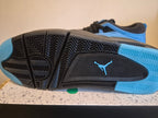 NIKE AIR JORDAN 4 RM BLACK GAMMA BLUE UK 11.5 EU 47 NEW IN BOX RRP £135