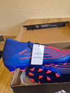 ADIDAS PREDATOR EDGE.2 MG FOOTBALL BOOTS BLUE RED UK 8.5 EU 42 NEW RRP £90
