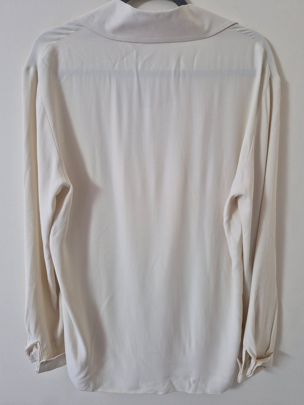 LIVIANA CONTI WOMENS CREAM LAYERED BLOUSE TOP IT 48 UK 16 BRAND NEW RRP £250