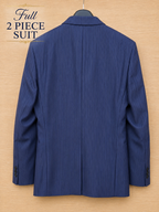 BOSS HUGO BOSS H-HUGE 2 PIECE SUIT BLUE PINSTRIPE SLIM FIT 38R PANTS 32R BRAND NEW WITH TAGS RRP £299