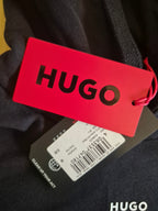 HUGO MEN'S BLACK LOGO HOODIE SIZE M BRAND NEW WITH TAGS AUTHENTIC RRP £119