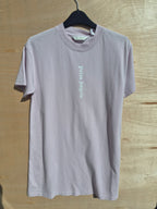 PALM ANGELS CLASSIC OVER LOGO T-SHIRT LILAC UK8/UK10 WOMANS NEW WITH TAGS RRP £275