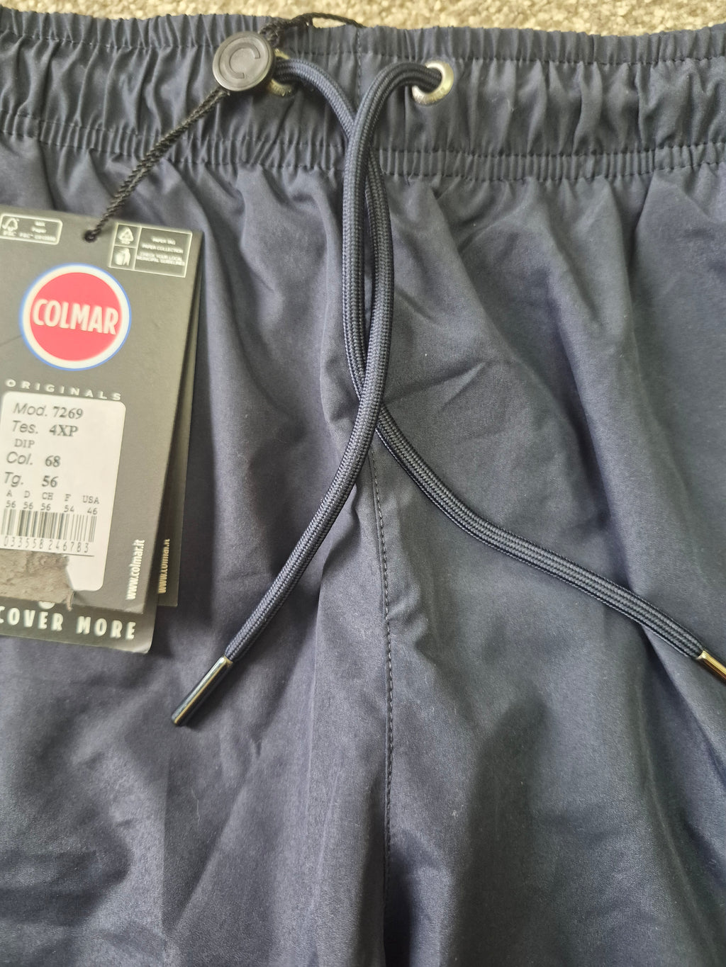 COLMAR ORIGINALS MENS NAVY BLUE SWIM SHORTS SIZE 56 UK 46 2XL BRAND NEW RRP £120