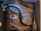 BA&SH COOPER BLACK LEATHER ANKLE BOOTS UK 4 EU 37 WOMEN'S NEW WITH BOX RRP £295