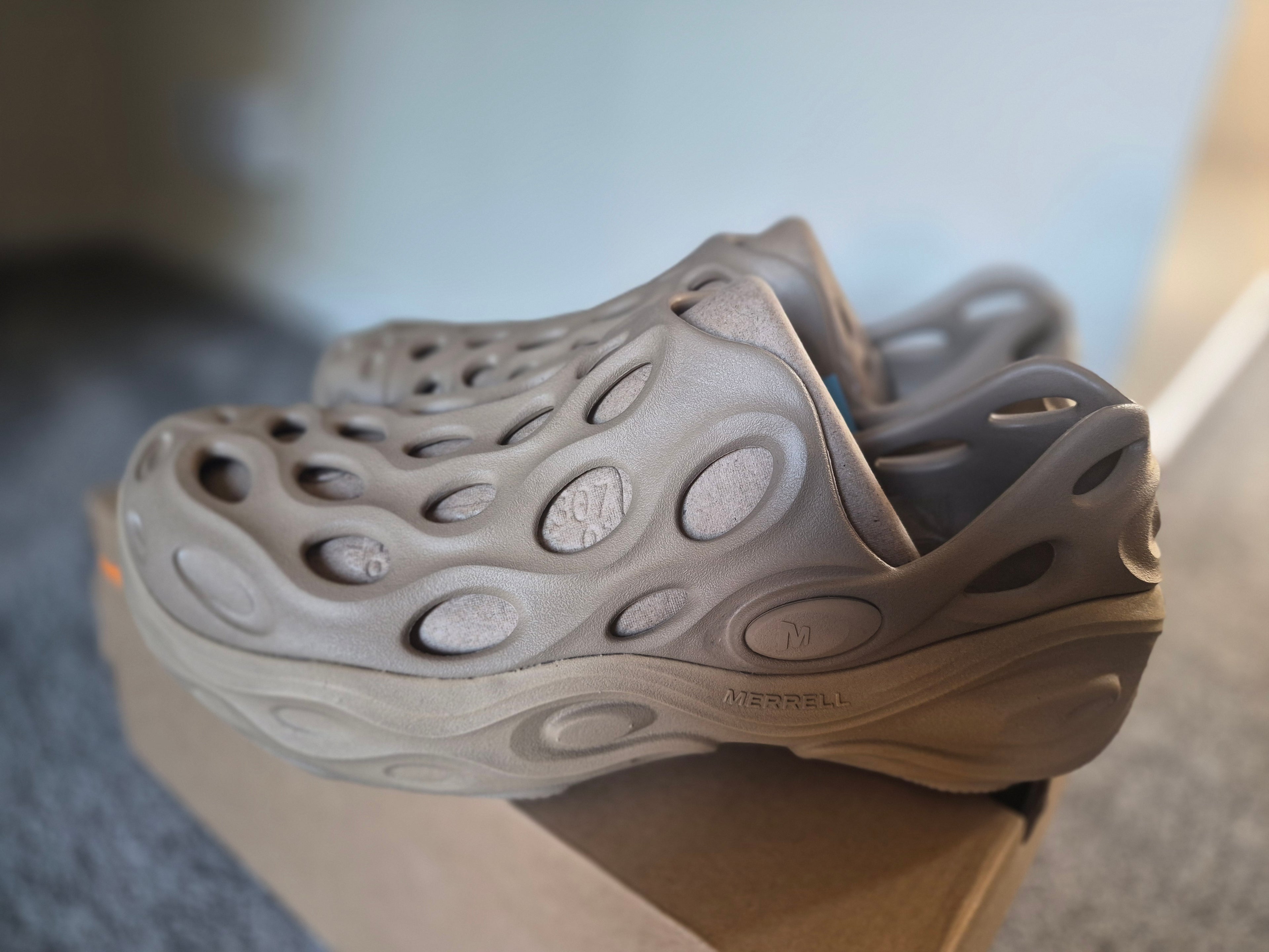 MERRELL HYDRO MOC SANDALS TAUPE UK 8 OR UK 9 BRAND NEW BOXED RRP £70
