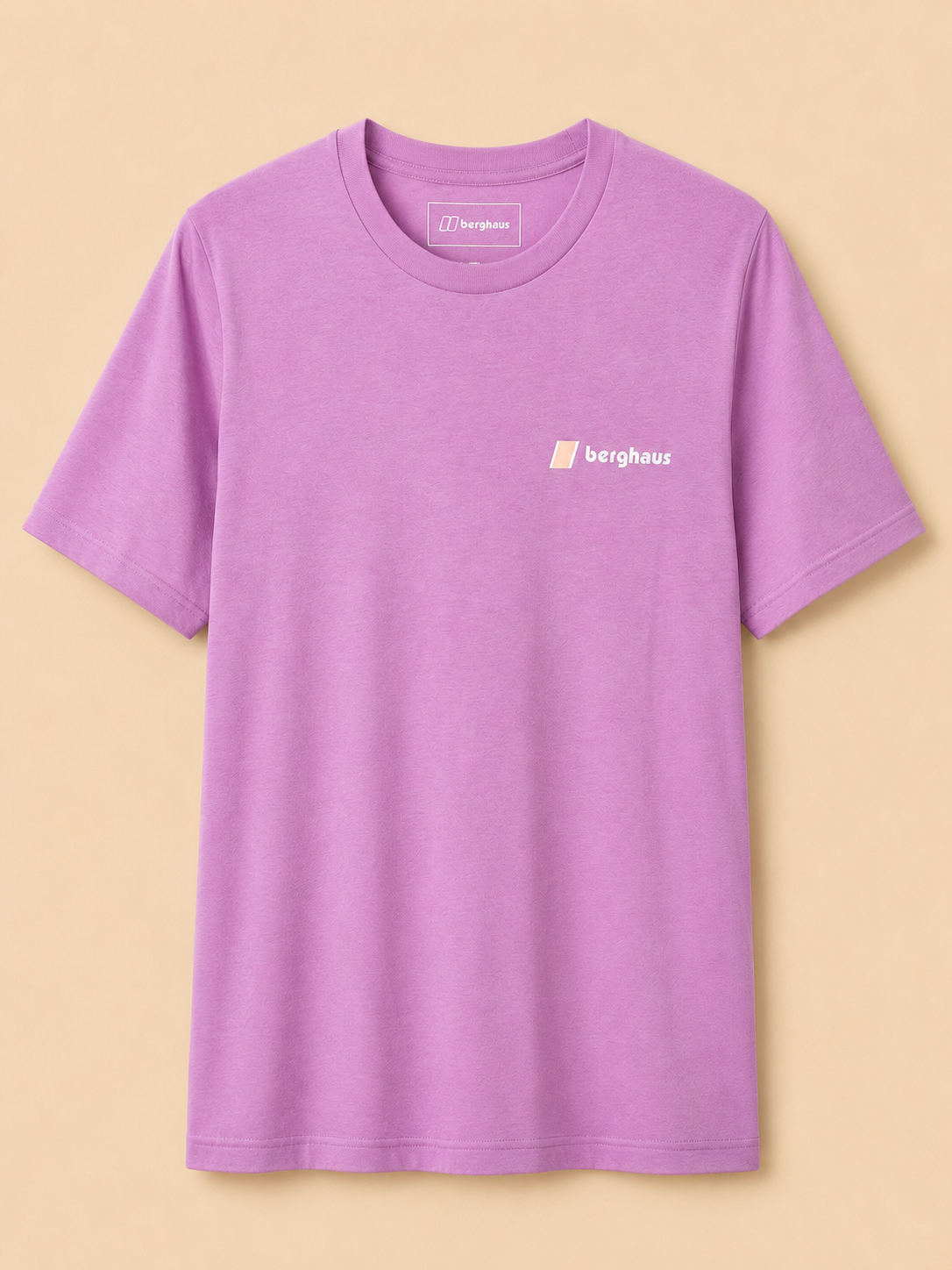 BERGHAUS WOMEN'S CLIMBING RECORDS TEE PINK UK LARGE BRAND NEW WITH TAGS AUTHENTIC RRP £35