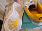 NIKE SB MALOR GREY YELLOW SUEDE SKATE SHOES UK 6 TRAINERS NEW HALF BOX RRP £69.99