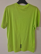 NEW EA7 EMPORIO ARMANI MEN’S LOGO T-SHIRT ACID LIME LARGE RRP£65