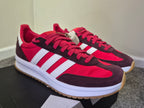 ADIDAS RUN 70S 2.0 TRAINERS RED/WHITE/GUM – UK 7 – BRAND NEW WITH BOX