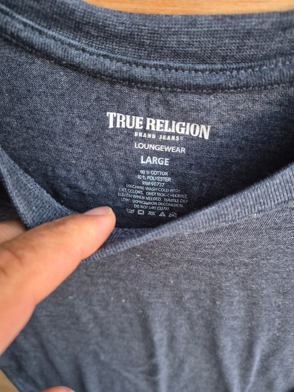 TRUE RELIGION MEN'S T-SHIRT LARGE NEW WITH TAGS RRP£40