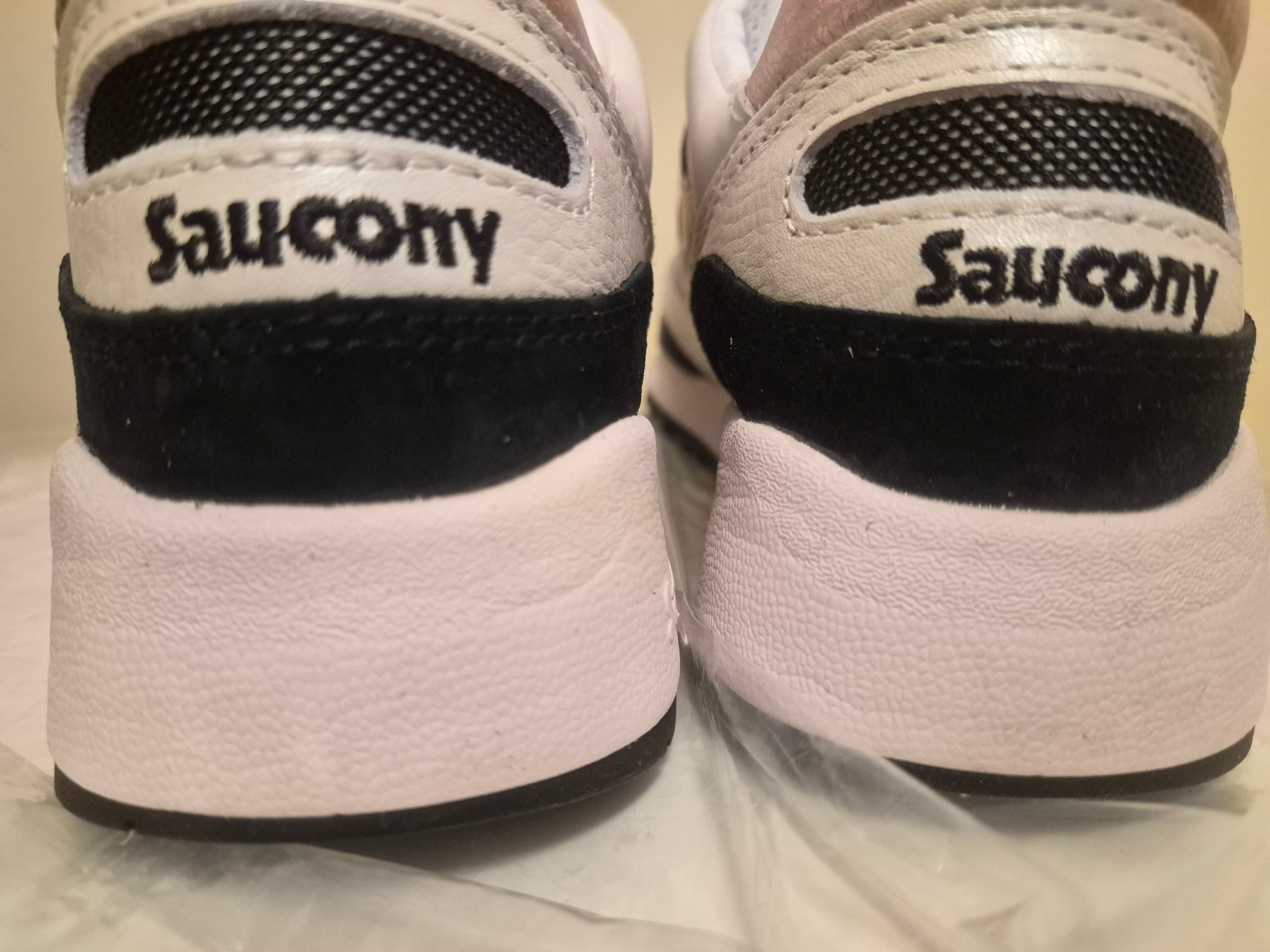 SAUCONY JAZZ ORIGINAL WHITE ROSE GOLD TRAINERS UK 4.5/5/5.5 NEW NO BOX RRP £95