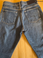 7 FOR ALL MANKIND TESS TROUSER WOMEN'S WIDE LEG JEANS W28 BLUE BNWT RRP €200