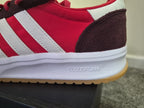 ADIDAS RUN 70S 2.0 TRAINERS RED/WHITE/GUM – UK 7 – BRAND NEW WITH BOX