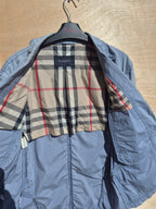 BURBERRY LONDON MEN'S LIGHT BLUE LIGHTWEIGHT JACKET SIZE MEDIUM USED AUTHENTIC RRP £695