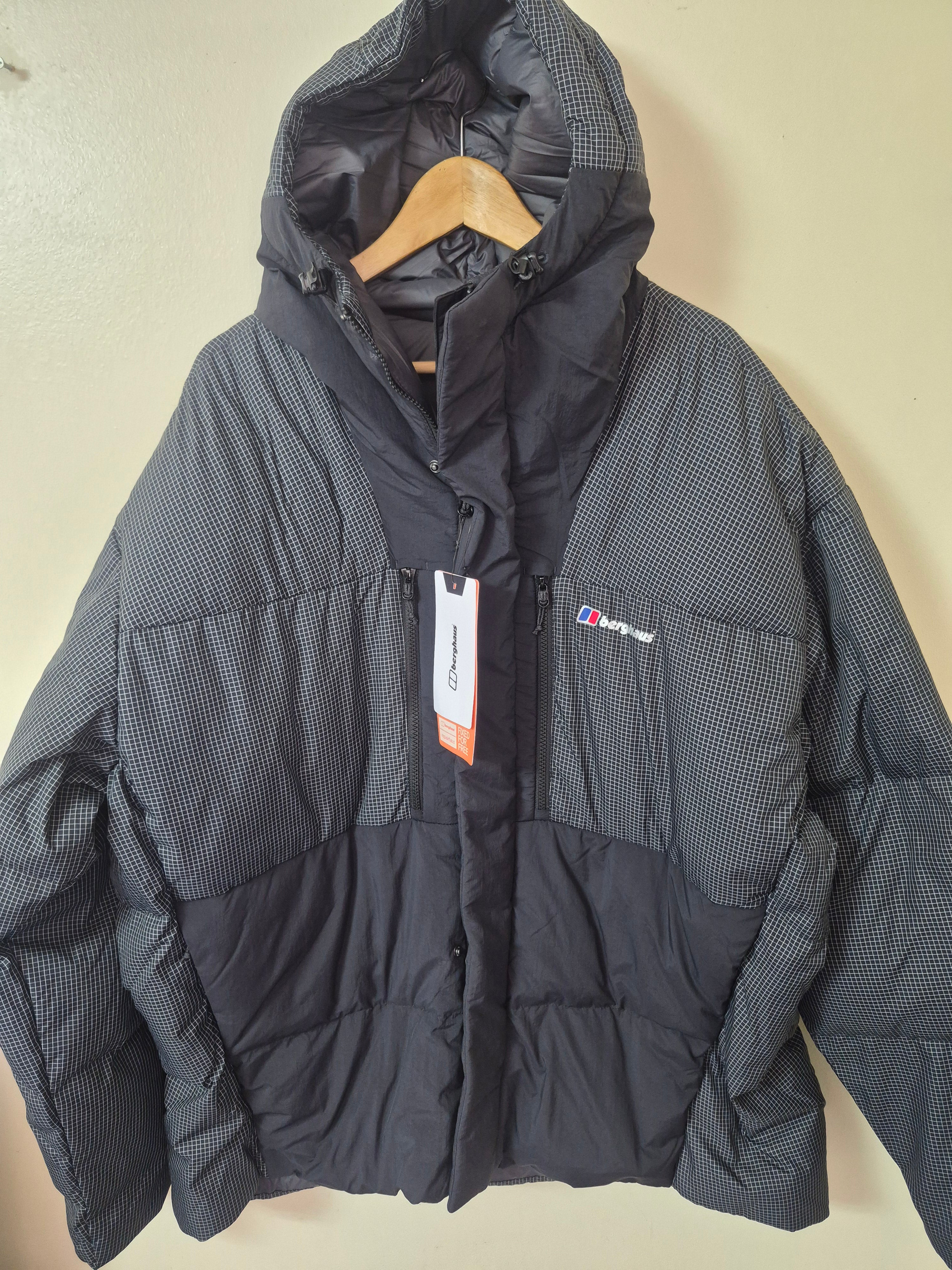 BERGHAUS MEN'S INSULATED PUFFER JACKET BLACK 3XL BRAND NEW WITH TAGS RRP £220